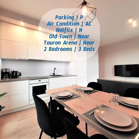 Mogilska Apartments Near Tauron Arena Krakau Buitenkant foto